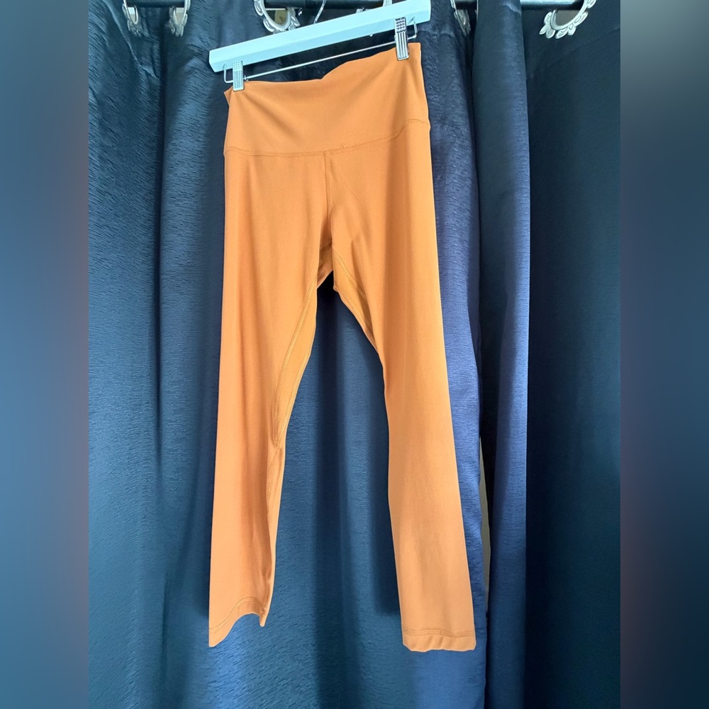 Lululemon Athletica Vibrant Orange Leggings